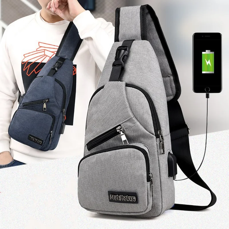 Male Shoulder Bags USB Charging Crossbody Bags Men Anti Theft Chest Bag School Summer Short Trip Messengers Bag 2022 New Arrival
Male Shoulder Bags USB Charging Crossbody Bags Men Anti Theft Chest Bag School Summer Short Trip Messengers Bag 2022 New Arrival