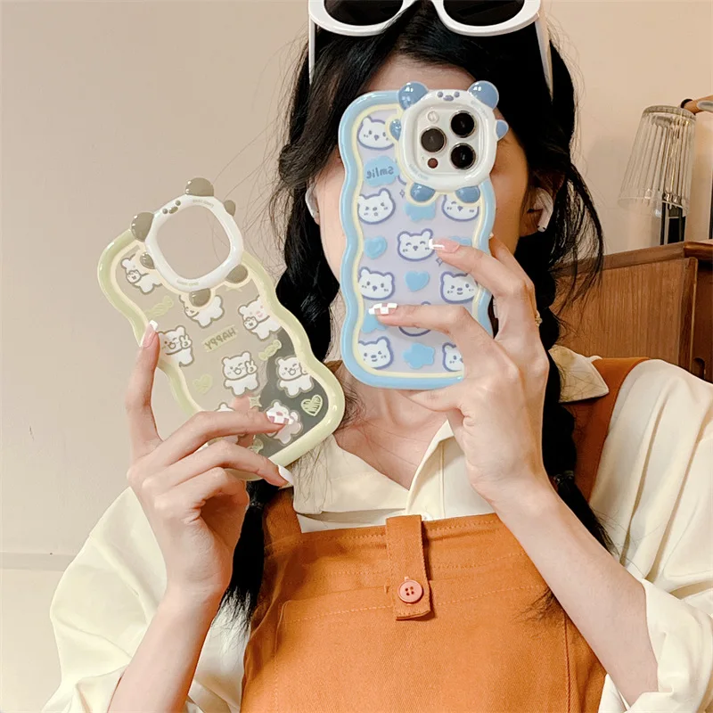 Cartoon Transparent Wave Bear Phone Case Cover for IPhone 11 12 13 Pro XR XS Max Shockproof Case for IPhone 13 Cases IPhone Case
Cartoon Transparent Wave Bear Phone Case Cover for IPhone 11 12 13 Pro XR XS Max Shockproof Case for IPhone 13 Cases IPhone Case