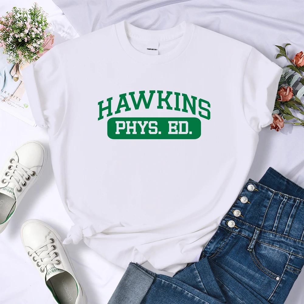 Hawkins Phys Ed Stranger Things T Shirt Female Summer Fashion Tee Clothes Sport Street Harajuku Short Sleeve Casual Cool T-Shirt
Hawkins Phys Ed Stranger Things T Shirt Female Summer Fashion Tee Clothes Sport Street Harajuku Short Sleeve Casual Cool T-Shirt