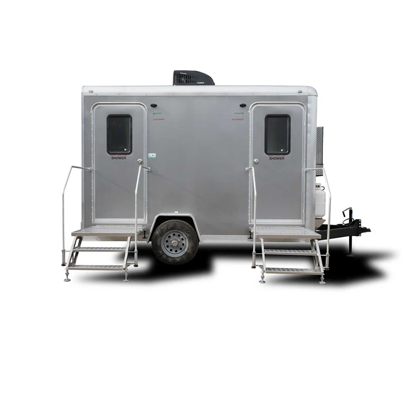 2 Station Prefab House Outdoor Camping Mobile Portable Toilets Rental Trailer And Shower Room Luxury Restroom Trailer
2 Station Prefab House Outdoor Camping Mobile Portable Toilets Rental Trailer And Shower Room Luxury Restroom Trailer