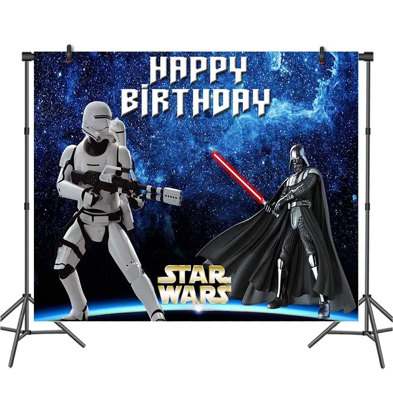 Star Wars Photography Backgrounds Decoration Vinyl Cloth Party Backdrops For Kids Birthday Party Supplies
Star Wars Photography Backgrounds Decoration Vinyl Cloth Party Backdrops For Kids Birthday Party Supplies