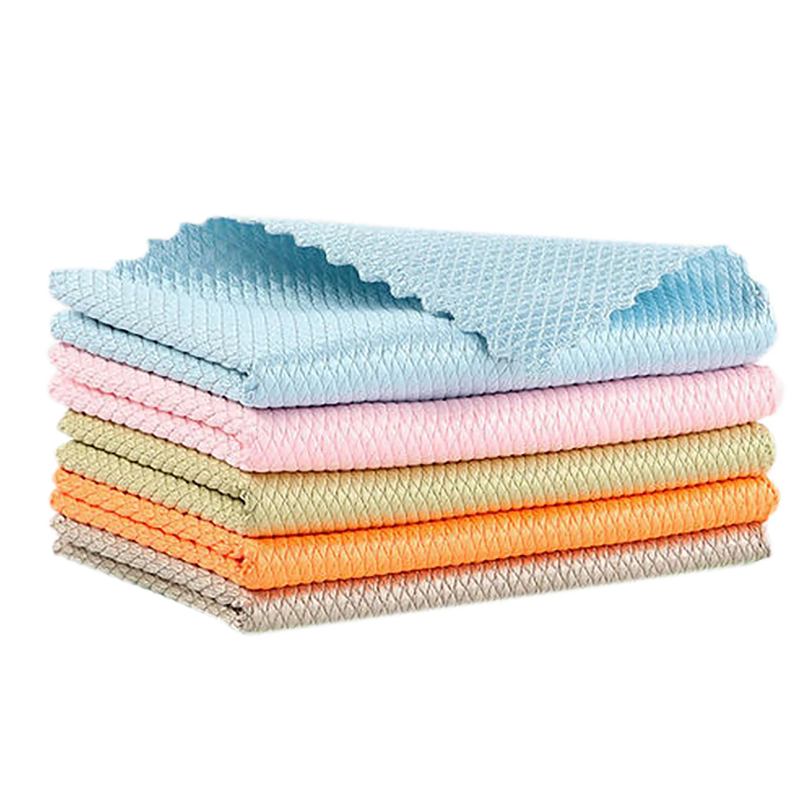 5/10Pcs Fish Scale Towel for Kitchen Anti-Grease Wiping Rags Tableware Glass Wipe Cloth Household Cleaning Cloths
5/10Pcs Fish Scale Towel for Kitchen Anti-Grease Wiping Rags Tableware Glass Wipe Cloth Household Cleaning Cloths