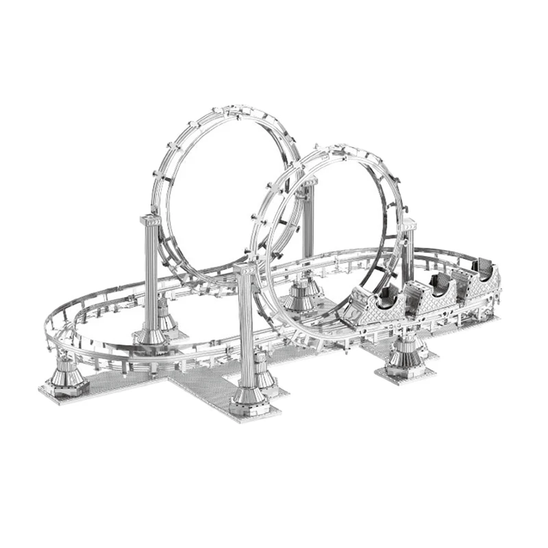 NEW-Laser-Cutting 3D Three-Dimensional Metal Assembly Model Set DIY Creative Puzzle Toy F31104 Roller Coaster Ornaments Toy
NEW-Laser-Cutting 3D Three-Dimensional Metal Assembly Model Set DIY Creative Puzzle Toy F31104 Roller Coaster Ornaments Toy