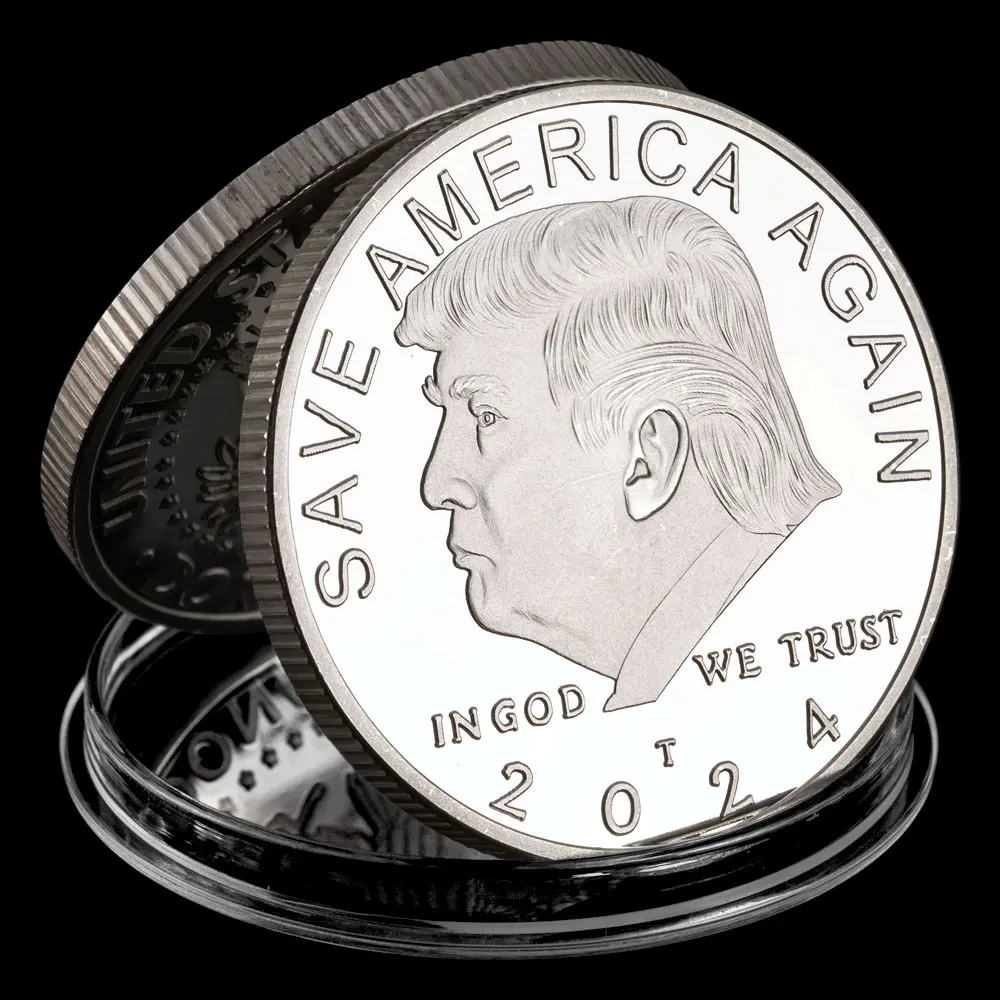 Невалютная монета Donald Trump 2024 
Невалютная монета Donald Trump 2024