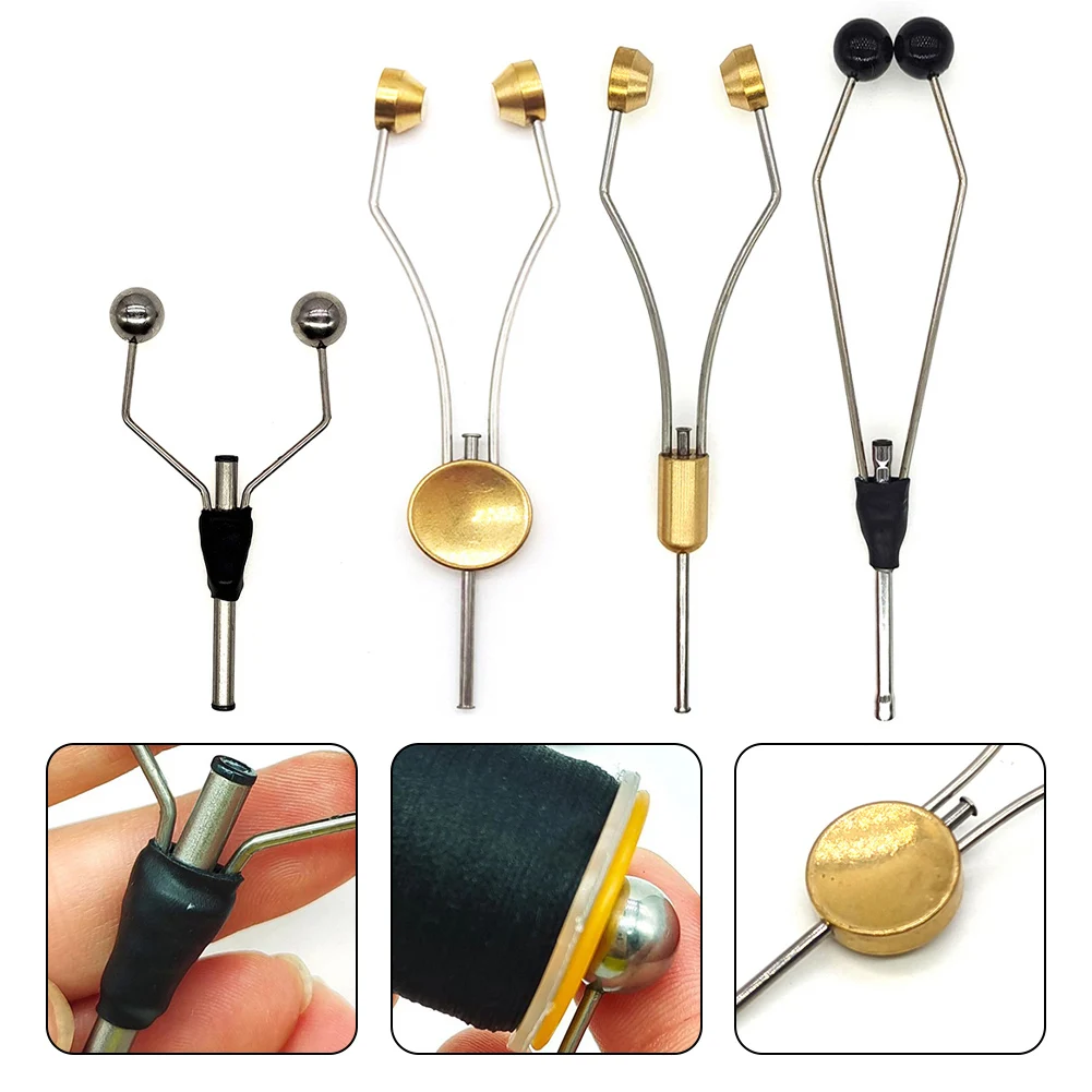 New Brass Cone Head Thread Floss Spool Bobbin Holder Ceramic Tube Tip Protecting Lines Efficient Fly Fishing Tying Tools
New Brass Cone Head Thread Floss Spool Bobbin Holder Ceramic Tube Tip Protecting Lines Efficient Fly Fishing Tying Tools