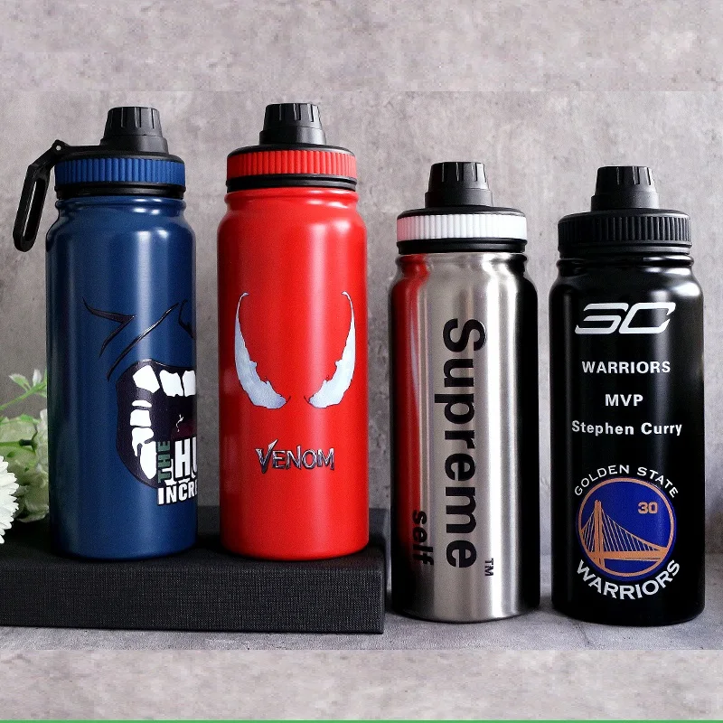600ML Creative Thermos Double Wall Vacuum Flask With Lid Outdoor Sport Water Bottle Stainless Steel Thermal mug Leak Proof
600ML Creative Thermos Double Wall Vacuum Flask With Lid Outdoor Sport Water Bottle Stainless Steel Thermal mug Leak Proof