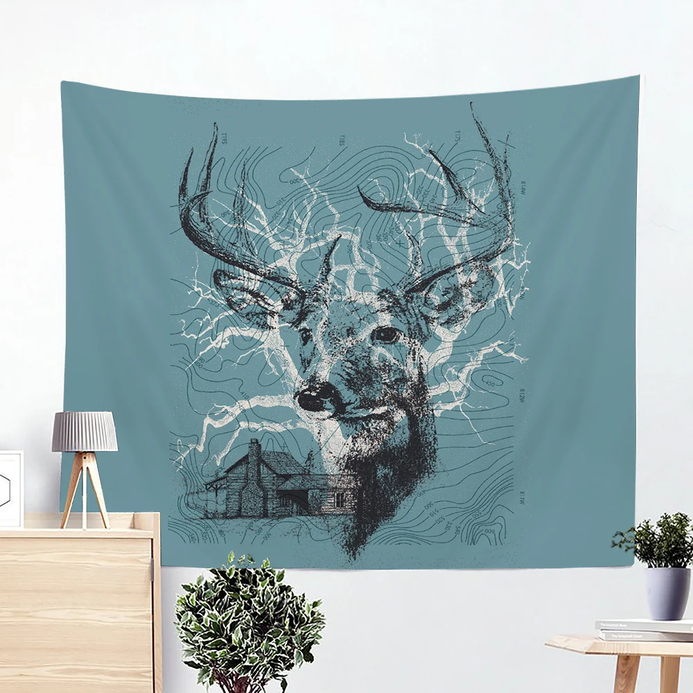 Tapestry Horse Deer Bee Animal Tapestry Wall Hanging Cartoon Style Background Cloth Home Dorm Decor Wall Tapestry
Tapestry Horse Deer Bee Animal Tapestry Wall Hanging Cartoon Style Background Cloth Home Dorm Decor Wall Tapestry