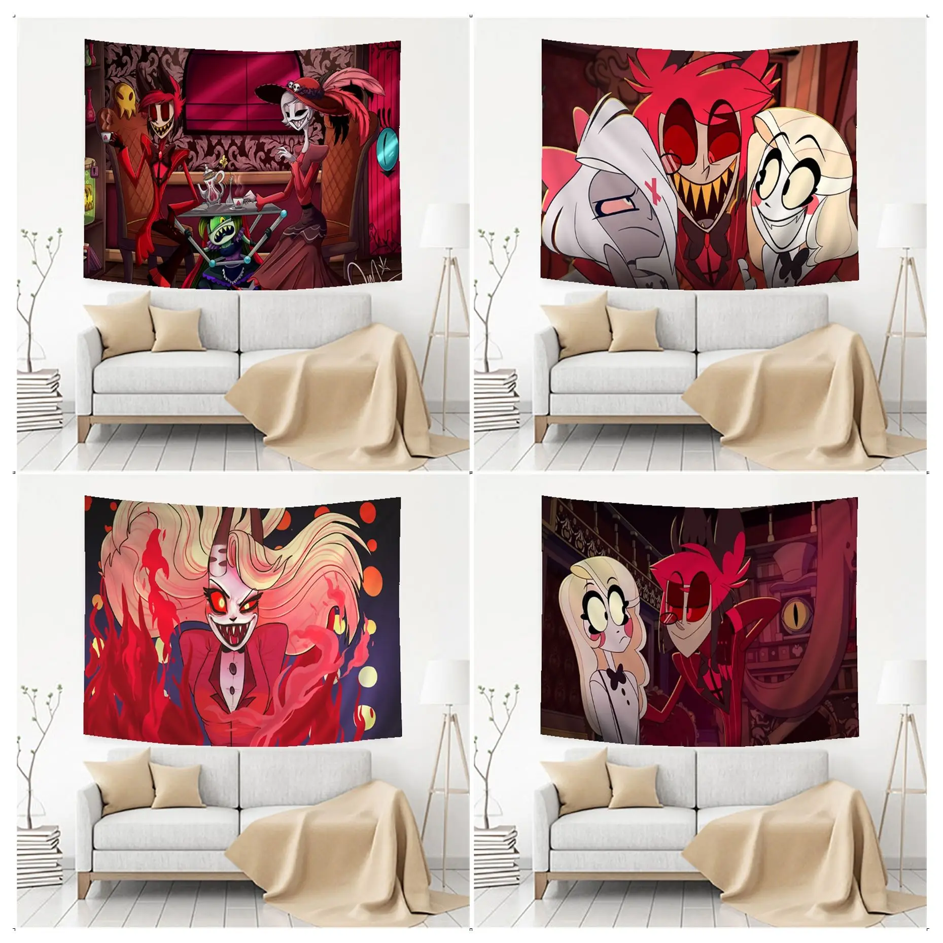 Cartoon Hazbined Hotels Hippie Wall Hanging Tapestries Wall Hanging Decoration Household Wall Hanging Sheets
Cartoon Hazbined Hotels Hippie Wall Hanging Tapestries Wall Hanging Decoration Household Wall Hanging Sheets
