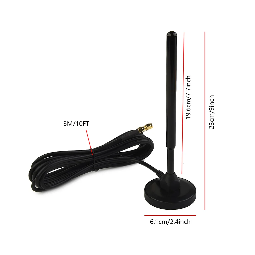 5.8dBi 868MHZ LoRa Antenna Business & Industrial Magnet Base Linear Vertical Practical Replacement Useful Waterproof
5.8dBi 868MHZ LoRa Antenna Business & Industrial Magnet Base Linear Vertical Practical Replacement Useful Waterproof