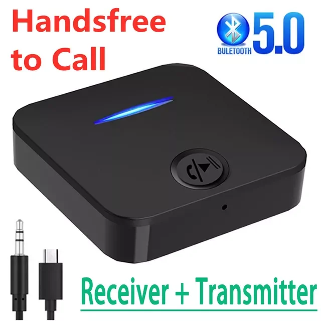 5.0 Transmitter Receiver AUX 3.5mm Jack RCA Stereo USB Dongle Wireless Audio Adapter with Mic For Car PC TV Headphone
5.0 Transmitter Receiver AUX 3.5mm Jack RCA Stereo USB Dongle Wireless Audio Adapter with Mic For Car PC TV Headphone