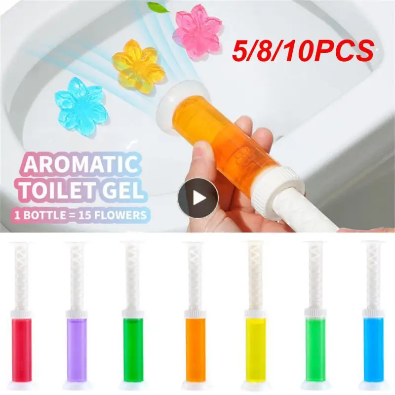 5/8/10PCS Gel Flower Automatic Lasting Household Cleaning Chemicals Toilet Cleaner Efficient Aromatic Deodorant Smell Remover
5/8/10PCS Gel Flower Automatic Lasting Household Cleaning Chemicals Toilet Cleaner Efficient Aromatic Deodorant Smell Remover