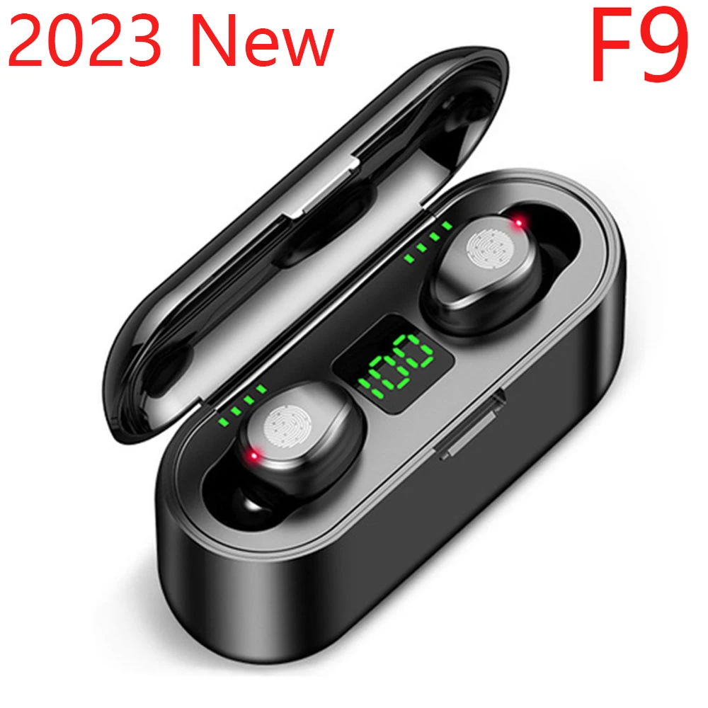 2023 New F9 TWS Wireless headphones LED Touch Bluetooth earbuds Stereo noise cancelling headsets Sports Music earplugs PK i7s V8
2023 New F9 TWS Wireless headphones LED Touch Bluetooth earbuds Stereo noise cancelling headsets Sports Music earplugs PK i7s V8