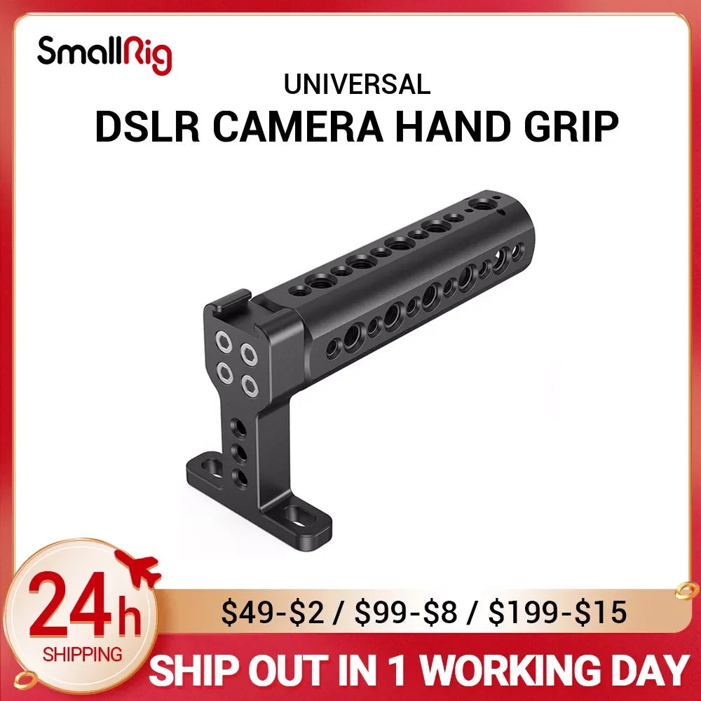 SmallRig Camera Top Handle with Cold Shoe DSLR Camera Rig For A6500 A73 A7III Z6 Camera Cage Funtional Cheese Hand Grip 1638
SmallRig Camera Top Handle with Cold Shoe DSLR Camera Rig For A6500 A73 A7III Z6 Camera Cage Funtional Cheese Hand Grip 1638
