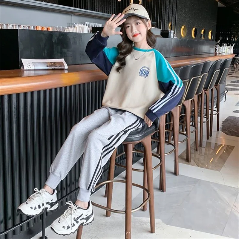 Girls Suit Sweatshirts +Pants Cotton 2Pcs/Sets 2022 Charming Spring Autumn Thicken Comfortable Suits Sets Kid Baby Children Clot
Girls Suit Sweatshirts +Pants Cotton 2Pcs/Sets 2022 Charming Spring Autumn Thicken Comfortable Suits Sets Kid Baby Children Clot