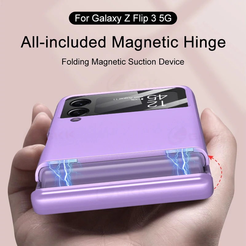 GKK Magnetic Stand Plastic Case For Samsung Galaxy Z Flip 3 5G Anti-knock Protection Hard Matte Cover For Galaxy Z Flip3 5G Case
GKK Magnetic Stand Plastic Case For Samsung Galaxy Z Flip 3 5G Anti-knock Protection Hard Matte Cover For Galaxy Z Flip3 5G Case