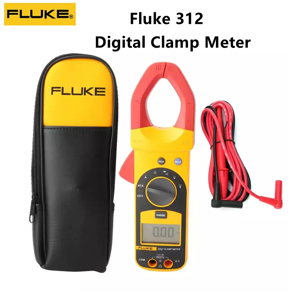 Цифровой мультиметр-зажим FLUKE 312, тестер тока и напряжения, высокоточный цифровой мультиметр-зажим True RMS
Цифровой мультиметр-зажим FLUKE 312, тестер тока и напряжения, высокоточный цифровой мультиметр-зажим True RMS