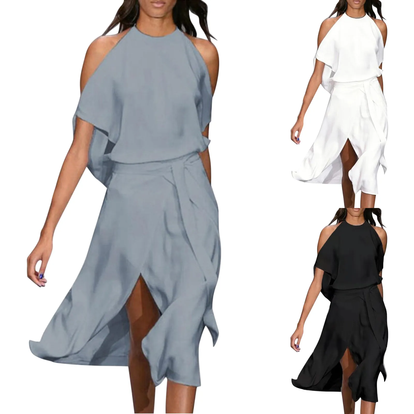 Black Dresses for Women Loose Womens Sexy Sleeveless Spaghetti Strap Backless Split Cocktail Long Dress Black Party Dress
Black Dresses for Women Loose Womens Sexy Sleeveless Spaghetti Strap Backless Split Cocktail Long Dress Black Party Dress