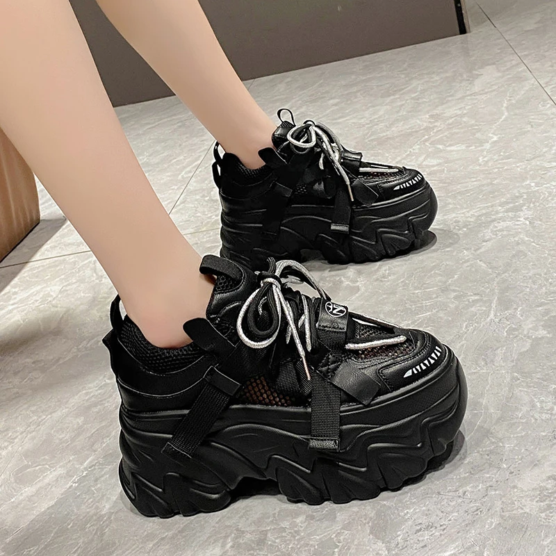 2023 Fashion Breathable Platform Sneakers Women's Summer 8CM Mesh Shoes Outdoor Sports Dad Shoes Woman Zapatillas De Mujer
2023 Fashion Breathable Platform Sneakers Women's Summer 8CM Mesh Shoes Outdoor Sports Dad Shoes Woman Zapatillas De Mujer