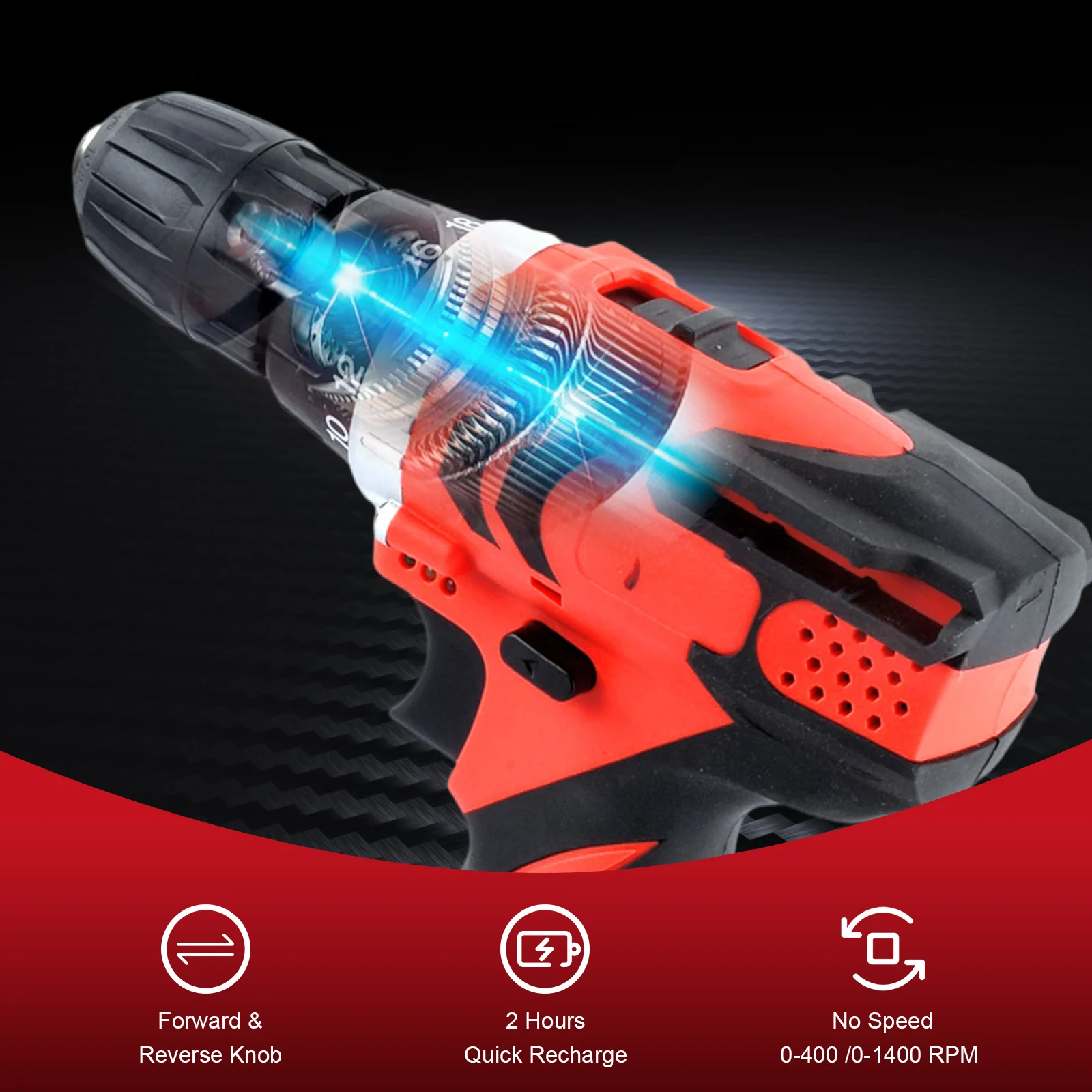 12V Lithium Battery Hand Drill DC Brushless Hand Drill Rechargeable Multi-function Household Hand Drill
12V Lithium Battery Hand Drill DC Brushless Hand Drill Rechargeable Multi-function Household Hand Drill
