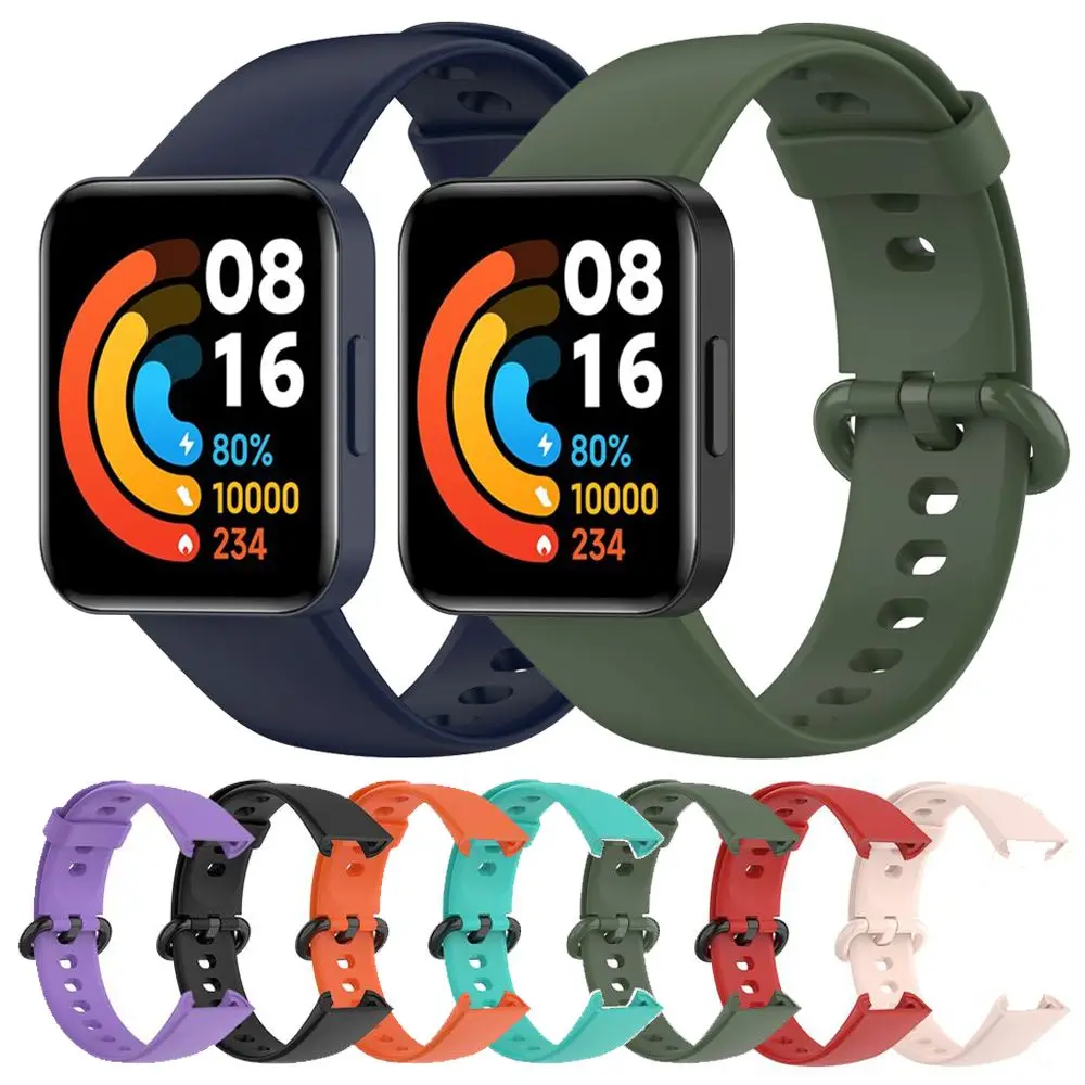 Watch Strap For Xiaomi Mi Watch 2 Lite Strap Replacement Silicone Band for Redmi Watch 2 Strap Bracelet SmartWatch Band Correa
Watch Strap For Xiaomi Mi Watch 2 Lite Strap Replacement Silicone Band for Redmi Watch 2 Strap Bracelet SmartWatch Band Correa