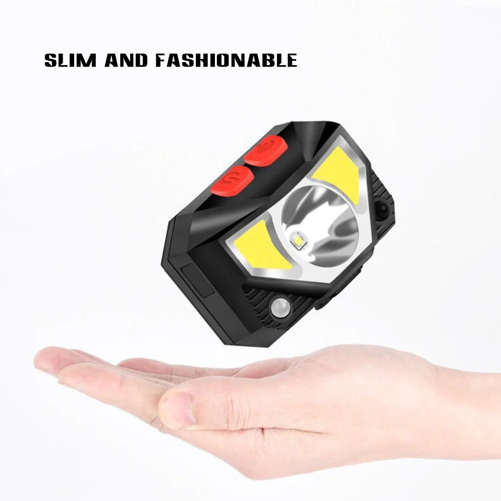 Inductive on/off Headlight 5W Strong Light USB Rechargeable 6 Lighting Modes LED Headlamp High Elastic Headband 1500mA MC889
Inductive on/off Headlight 5W Strong Light USB Rechargeable 6 Lighting Modes LED Headlamp High Elastic Headband 1500mA MC889