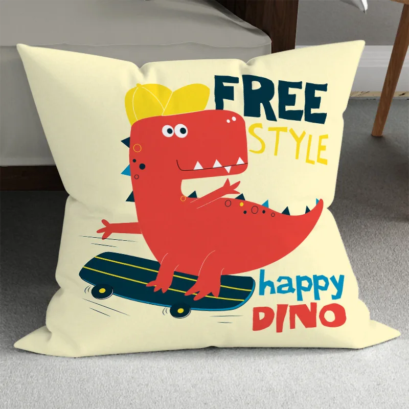 New Cartoon Dinosaur Monster Cute Throw Pillow Kid's Room Decoration Simple Skincare Cushion Cover Pillow Cover Home Decoration
New Cartoon Dinosaur Monster Cute Throw Pillow Kid's Room Decoration Simple Skincare Cushion Cover Pillow Cover Home Decoration