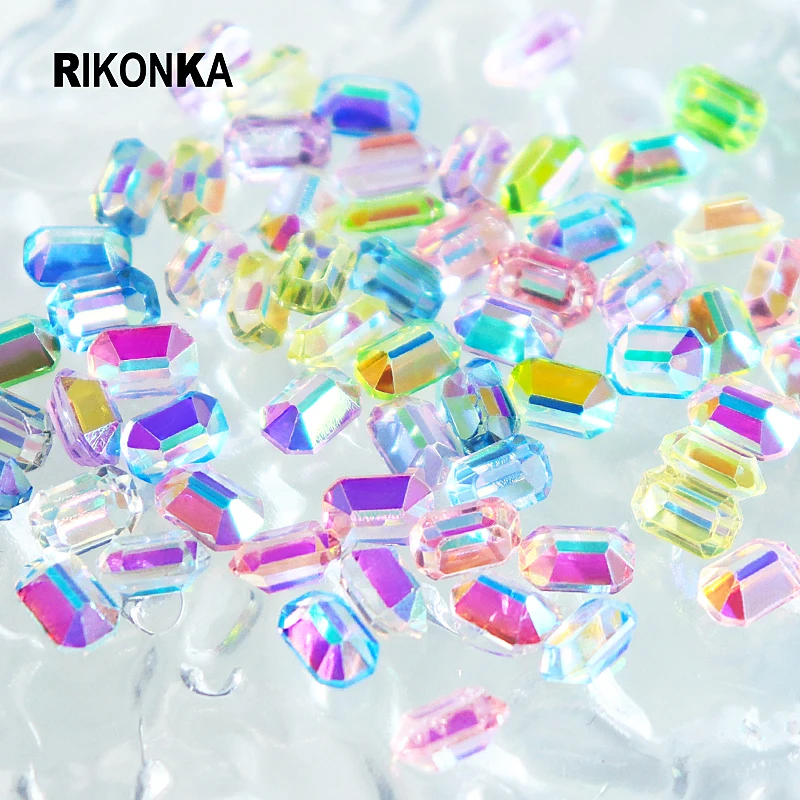 50Pcs Crystal Gems Nail Art Rhinestones Set For Manicure AB Sugar Cube Mini 3D Diamonds Luxury Japanese Korea Charms Accessories
50Pcs Crystal Gems Nail Art Rhinestones Set For Manicure AB Sugar Cube Mini 3D Diamonds Luxury Japanese Korea Charms Accessories