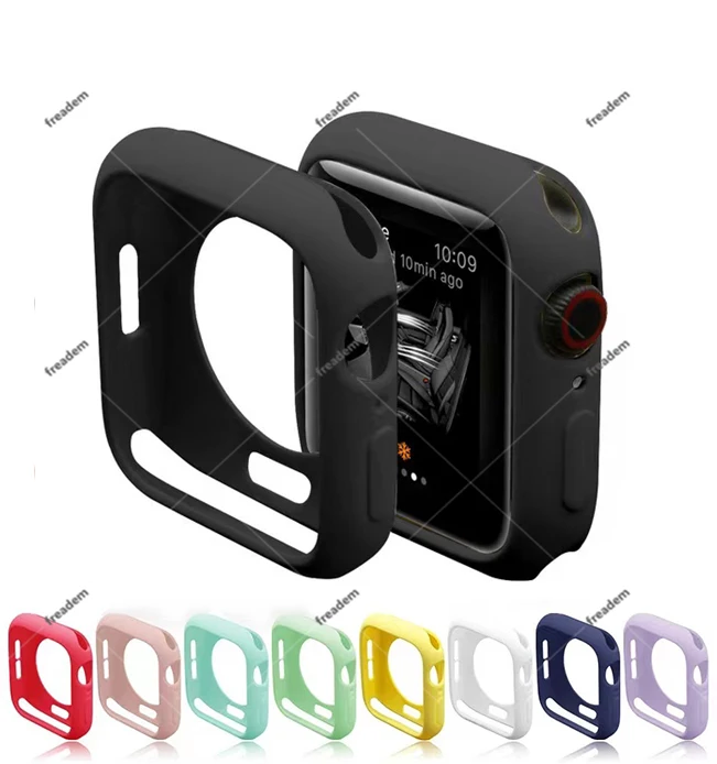 Soft Silicone Case for Apple Watch 7 45MM Cover Protection Shell for IWatch Series 7 6 5 40 44 41 45mm Bumper
Soft Silicone Case for Apple Watch 7 45MM Cover Protection Shell for IWatch Series 7 6 5 40 44 41 45mm Bumper