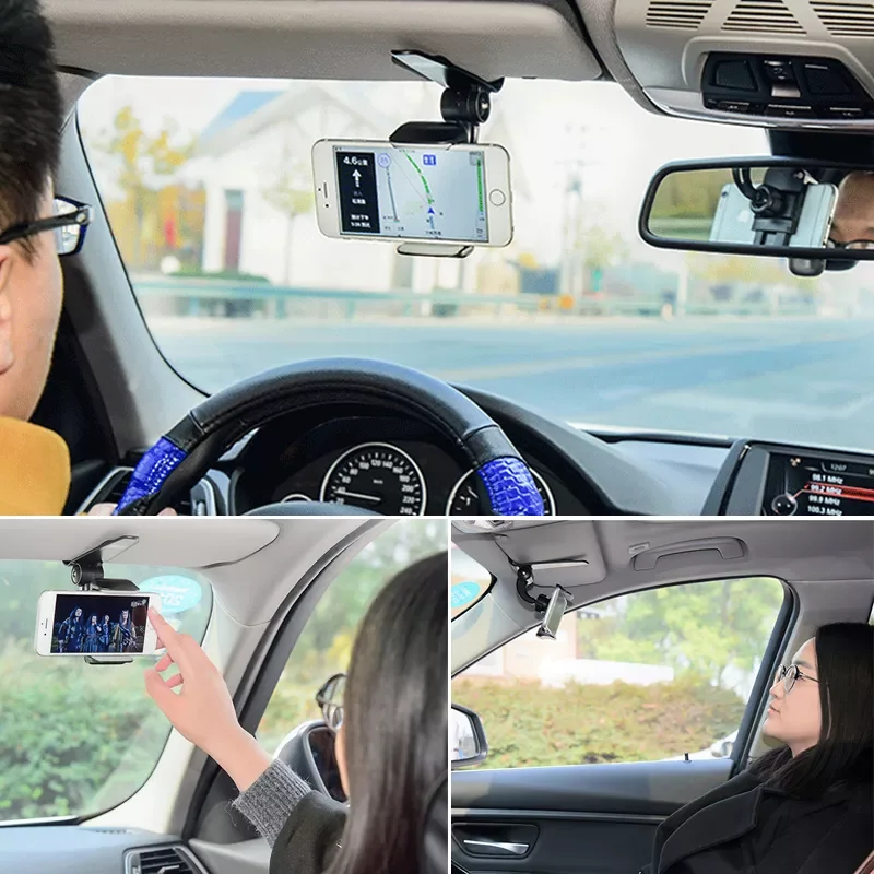 Universal Mobile Phone Holder Car Sunshade Phone Bracket 360 Degree Rotation Auto Sun Visor Phones Holder Sun Shade Mount Stand
Universal Mobile Phone Holder Car Sunshade Phone Bracket 360 Degree Rotation Auto Sun Visor Phones Holder Sun Shade Mount Stand
