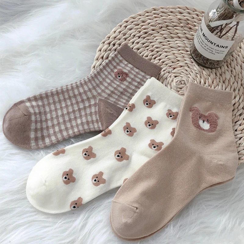 Women's Socks Soft Fashionable Cute Cartoon Cotton Japanese Korean Socks Christmas Kawaii Bear Sailor Harajuku Slouch Streetwear
Women's Socks Soft Fashionable Cute Cartoon Cotton Japanese Korean Socks Christmas Kawaii Bear Sailor Harajuku Slouch Streetwear