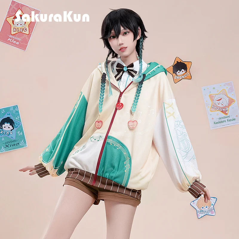 Venti Costume Coat Spring Cardigan Cosplay Game Genshin Impact Role Venti Green Loose Coat
Venti Costume Coat Spring Cardigan Cosplay Game Genshin Impact Role Venti Green Loose Coat