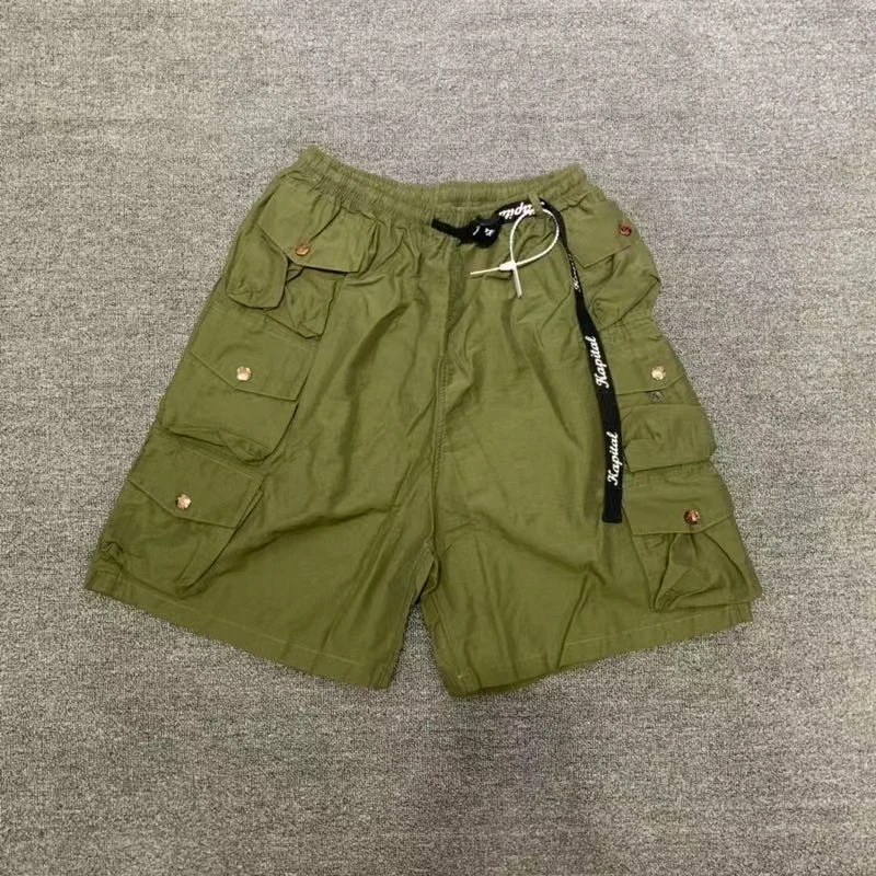 Multiple 23FW Pockets TOP Men Women 1:1 High Quality ArmyGreen Kapital Shorts Breechcloth Inside Tag Label
Multiple 23FW Pockets TOP Men Women 1:1 High Quality ArmyGreen Kapital Shorts Breechcloth Inside Tag Label