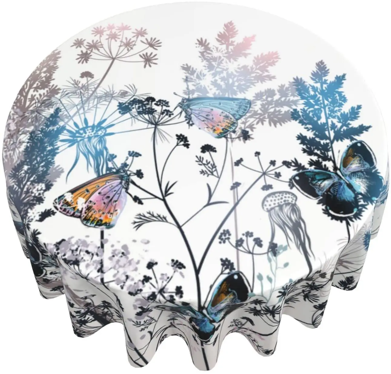 Dandelions Leaf Plant Butterfly Round Table Cover Polyester Stain and Wrinkle Resistant Table Cloth for Kitchen Dining Coffee
Dandelions Leaf Plant Butterfly Round Table Cover Polyester Stain and Wrinkle Resistant Table Cloth for Kitchen Dining Coffee