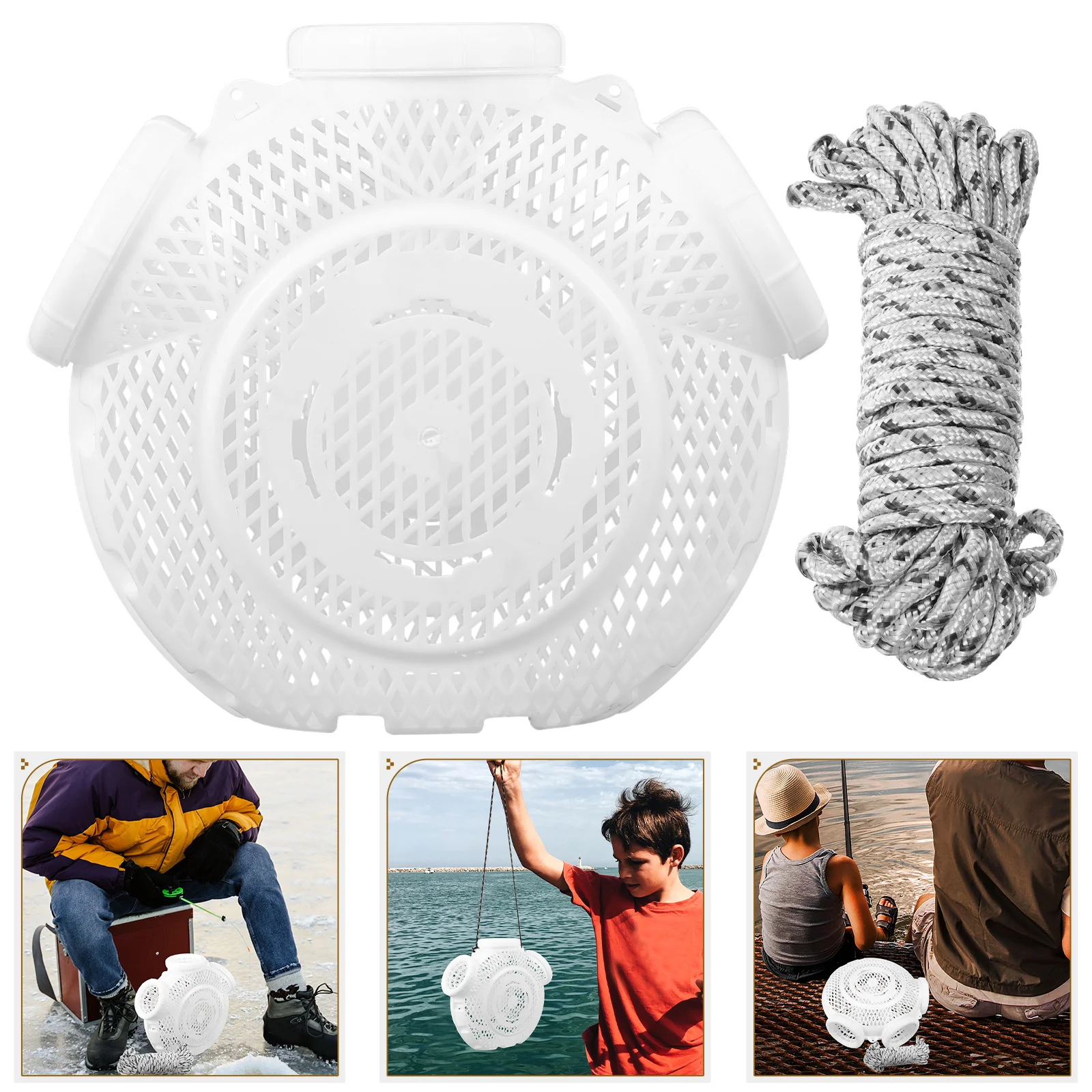Fishing Cage Accessory Traps Artículos De Crab Plastic Portable Crawfish Rig
Fishing Cage Accessory Traps Artículos De Crab Plastic Portable Crawfish Rig