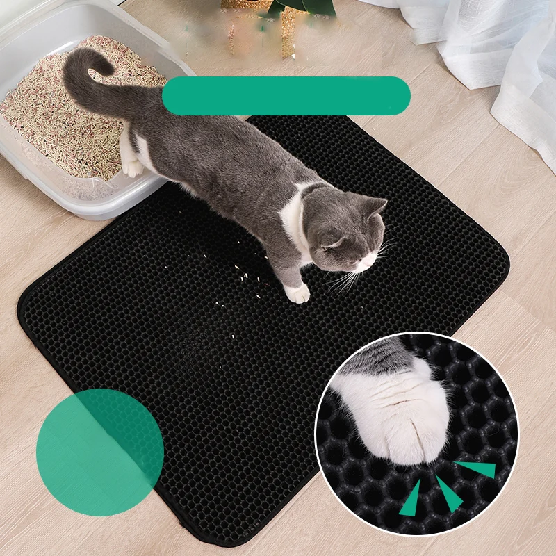 Cat litter mat pet products cushion accessories mat for cat's litter tray box for rug sand cleaning supplies Closed sandbox
Cat litter mat pet products cushion accessories mat for cat's litter tray box for rug sand cleaning supplies Closed sandbox