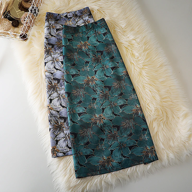 Юбка средней длины с принтом в стиле ретро, женская летняя новая юбка с высокой талией и разрезом средней длины, Яркая юбка
Юбка средней длины с принтом в стиле ретро, женская летняя новая юбка с высокой талией и разрезом средней длины, Яркая юбка