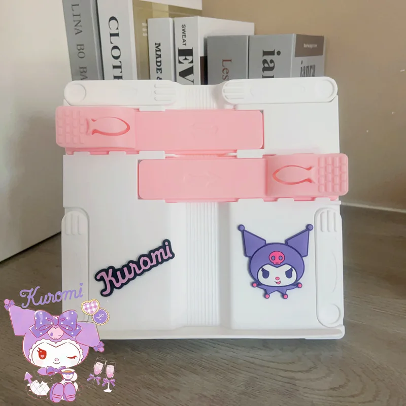 Kawaii Sanrio Reading Shelf Kuromi Accessories Cute Anime Folding Students Lockable Anti-Slip Fixed Bookshelf Toys for Girl Gift
Kawaii Sanrio Reading Shelf Kuromi Accessories Cute Anime Folding Students Lockable Anti-Slip Fixed Bookshelf Toys for Girl Gift