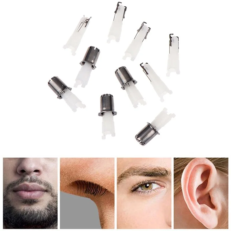 5Pcs Nose Hair Cutter Nose Trimmer Replacement Head 3-in-1 Razor Hair Removal Replacement Head
5Pcs Nose Hair Cutter Nose Trimmer Replacement Head 3-in-1 Razor Hair Removal Replacement Head
