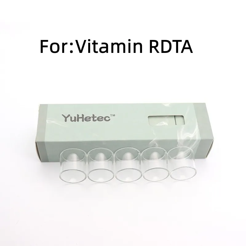 Стеклянная трубка для вейпа, 5 шт., оригинальная замена YUHETEC для витамина RDTA
Стеклянная трубка для вейпа, 5 шт., оригинальная замена YUHETEC для витамина RDTA