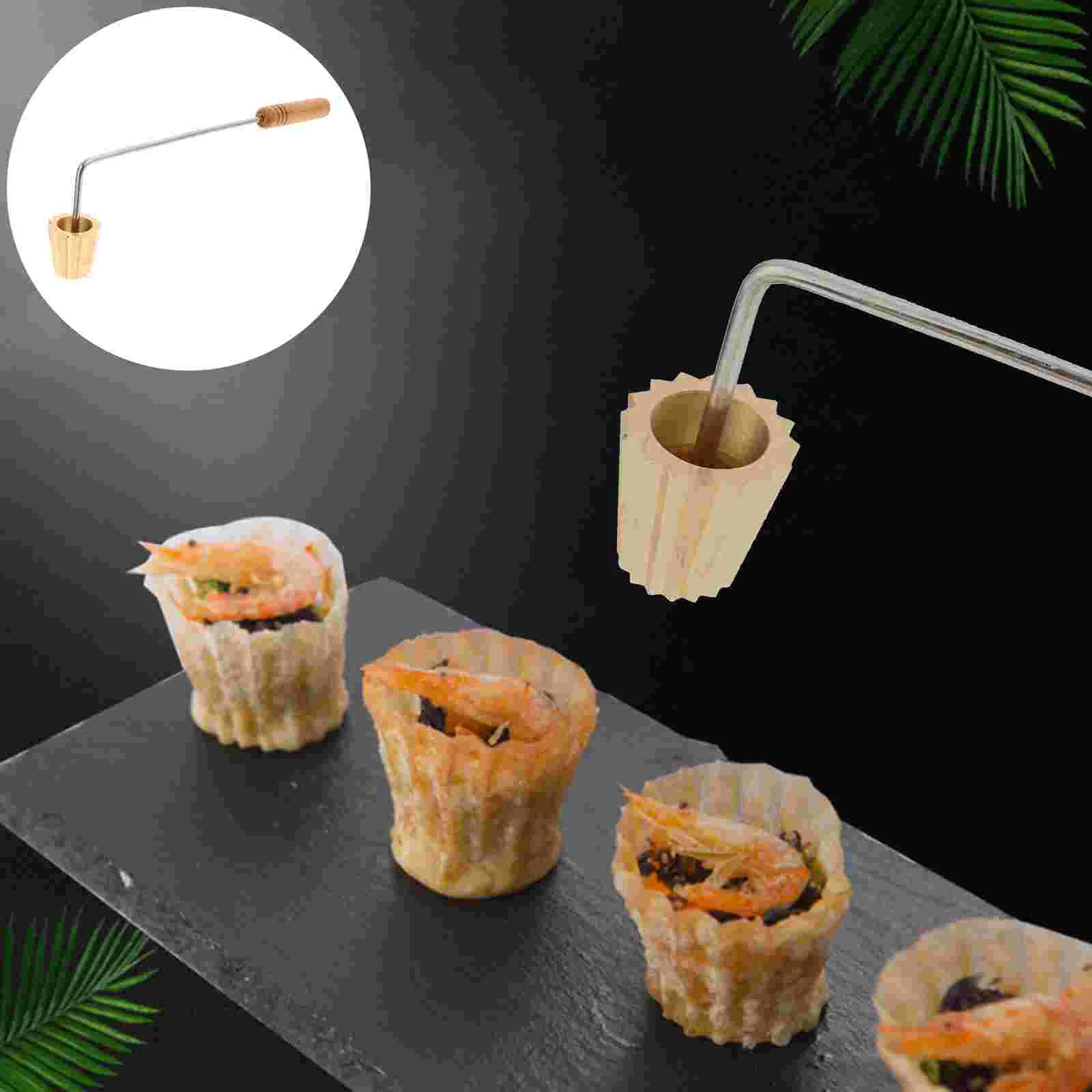 1pc Cuisine Small Golden Cup Mould Pancake Mold Kitchen Baking Tool
1pc Cuisine Small Golden Cup Mould Pancake Mold Kitchen Baking Tool