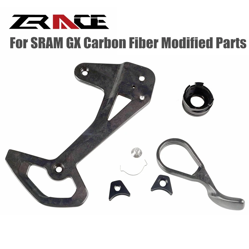 ZRACE Bicycle Derailleur Carbon Fiber Bicycle Shifter Lever 12 Speed Rear Derailleur Cage for SRAM GX EAGLE X01 XX1 Bike Parts
ZRACE Bicycle Derailleur Carbon Fiber Bicycle Shifter Lever 12 Speed Rear Derailleur Cage for SRAM GX EAGLE X01 XX1 Bike Parts