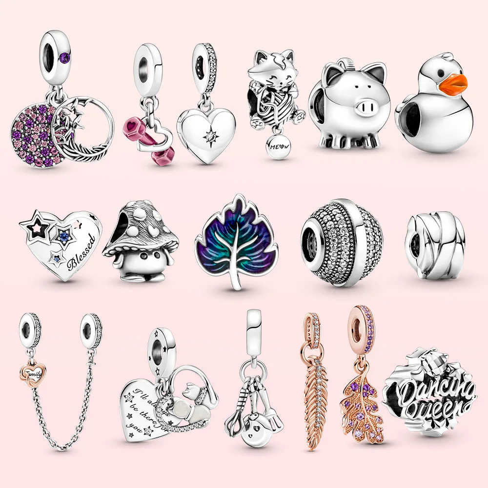 2022 New Original Classic For Pandora Bracelet Women DIY Charm Jewelry 925 Sterling Silver Beaded Para Parejas 
2022 New Original Classic For Pandora Bracelet Women DIY Charm Jewelry 925 Sterling Silver Beaded Para Parejas