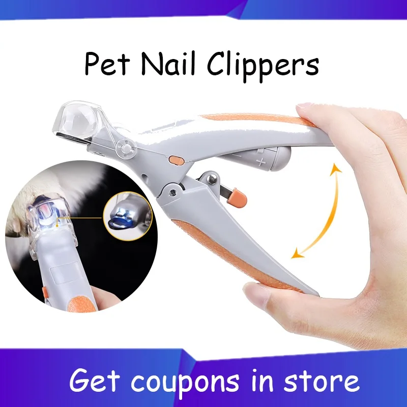 Pet Nail Clipper Professional With LED Light Dog Cat Groomin Tool Scissors Nail Toe Claw Scissors Trimmer Animal Pet Items
Pet Nail Clipper Professional With LED Light Dog Cat Groomin Tool Scissors Nail Toe Claw Scissors Trimmer Animal Pet Items
