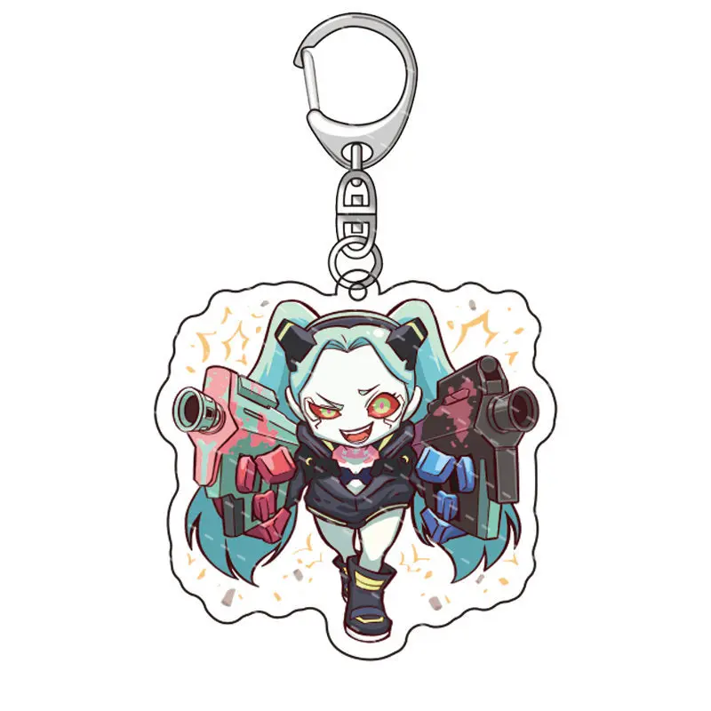 Anime CYBERPUNK EDGERUNNERS Lucy Cute Acrylic Figure pendant keychain Keyring Collection Model Toy Cosplay
Anime CYBERPUNK EDGERUNNERS Lucy Cute Acrylic Figure pendant keychain Keyring Collection Model Toy Cosplay