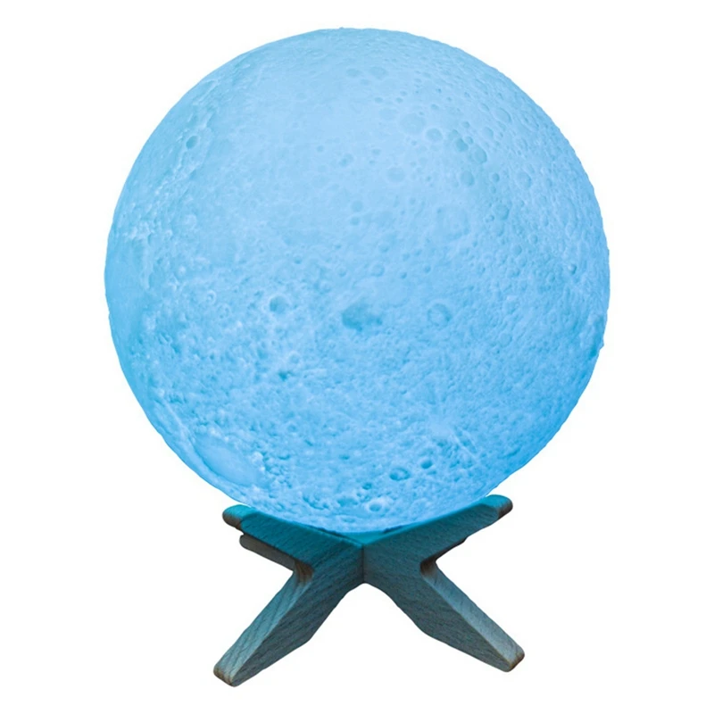 HOT SALE 3 D Printing Moon Light Remote Control Timing 7-Color Bluetooth Speaker Sleep Meter Led Light USB Charging Night Light
HOT SALE 3 D Printing Moon Light Remote Control Timing 7-Color Bluetooth Speaker Sleep Meter Led Light USB Charging Night Light