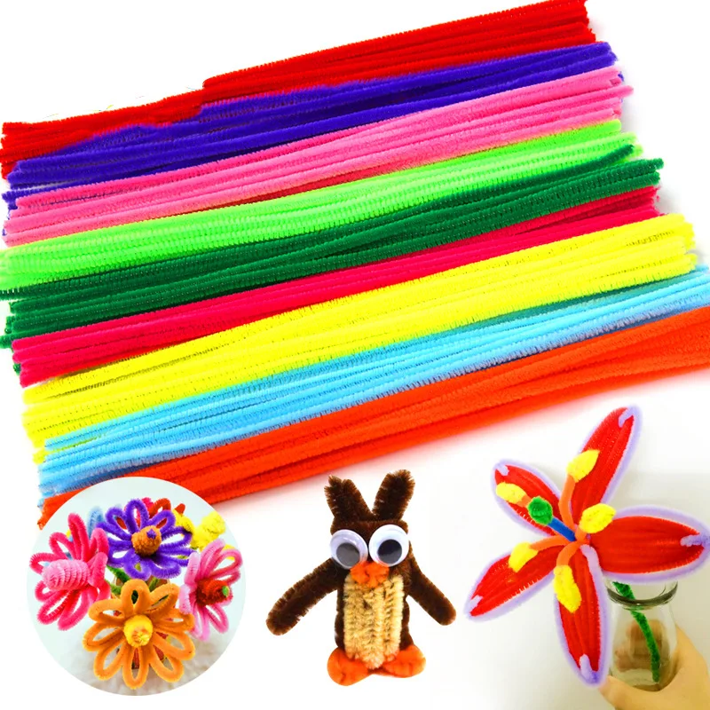 20/50/100/200pcs DIY Stuff Kid Creative Plush Chenille Sticks Stem Pipe Cleaner Hand Craft accessories child toys easter spring
20/50/100/200pcs DIY Stuff Kid Creative Plush Chenille Sticks Stem Pipe Cleaner Hand Craft accessories child toys easter spring