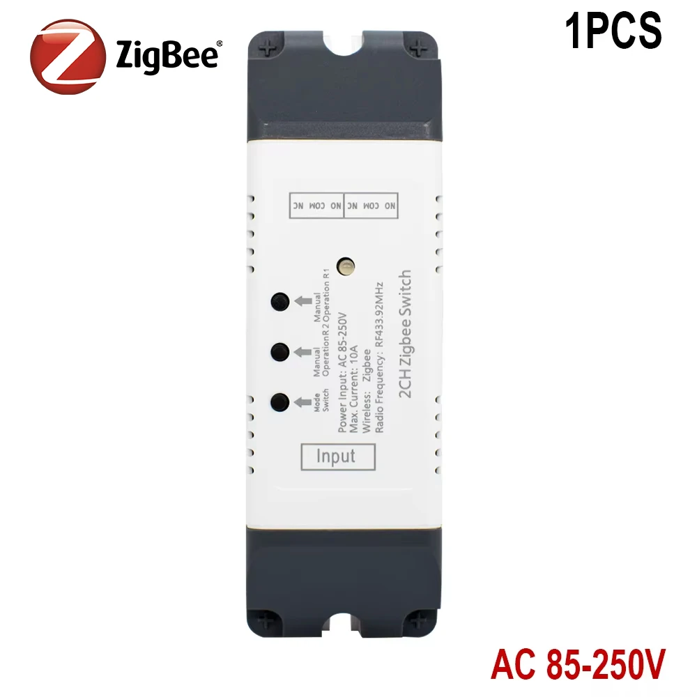Zigbee / WIFI 2-канальный переключатель Tuya с двумя реле 12 В 24 В 220 В 230 В Модуль сухой контакт NO NC COM Инчарованный таймер для освещения двигателя Alexa
Zigbee / WIFI 2-канальный переключатель Tuya с двумя реле 12 В 24 В 220 В 230 В Модуль сухой контакт NO NC COM Инчарованный таймер для освещения двигателя Alexa