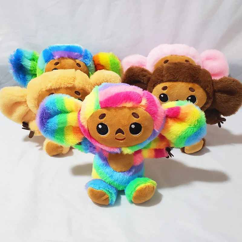 Набор плюшевых игрушек Cheburashka, обезьянка с большими ушами, с одеждой, в стиле российского аниме, Детская плюшевая игрушка для сна, Успокаивающая сон, для девочек
Набор плюшевых игрушек Cheburashka, обезьянка с большими ушами, с одеждой, в стиле российского аниме, Детская плюшевая игрушка для сна, Успокаивающая сон, для девочек