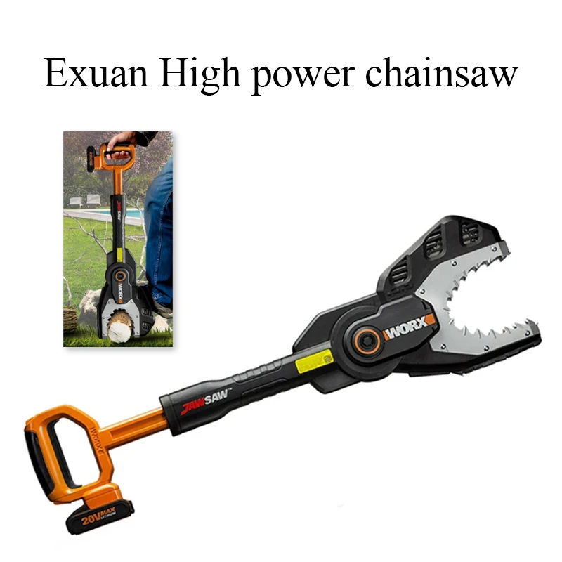 WG329E-20V Electric High Power Chainsaw Portable Chainsaw Wood Cutting Hand Tools Garden Cleaning Chainsaw
WG329E-20V Electric High Power Chainsaw Portable Chainsaw Wood Cutting Hand Tools Garden Cleaning Chainsaw