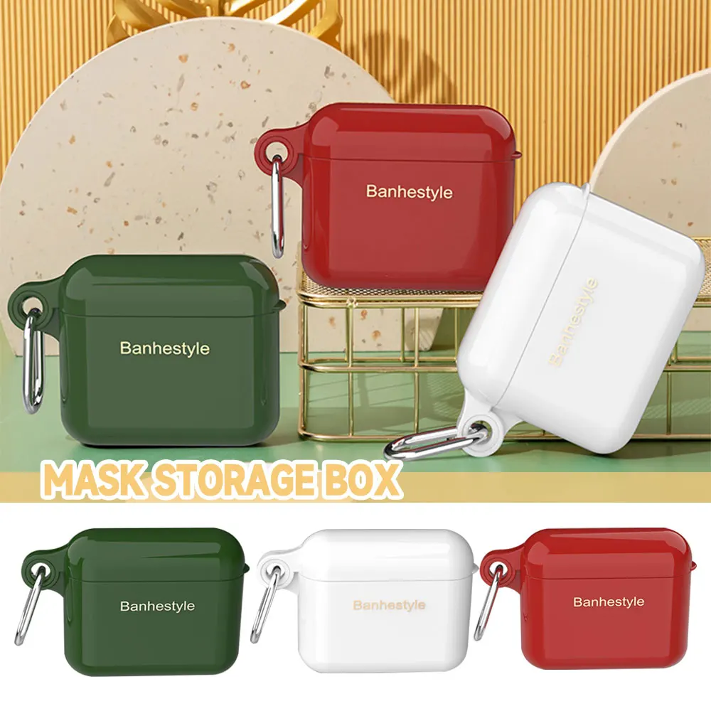 Plastic Portable Face Shields Case Dustproof Face Cover Storage Box Accessories Organisers Waterproof Органайзер Для Косметии
Plastic Portable Face Shields Case Dustproof Face Cover Storage Box Accessories Organisers Waterproof Органайзер Для Косметии